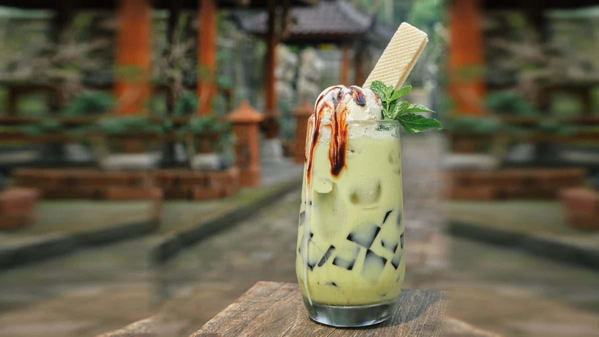 Es Teh Tarik Pandan